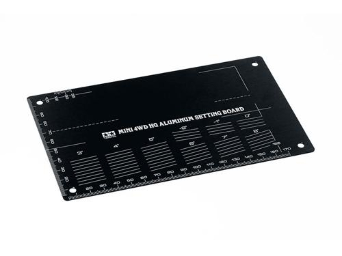 [타미야부품1] [95507] Mini4 HG Alu Setting Board Blk
