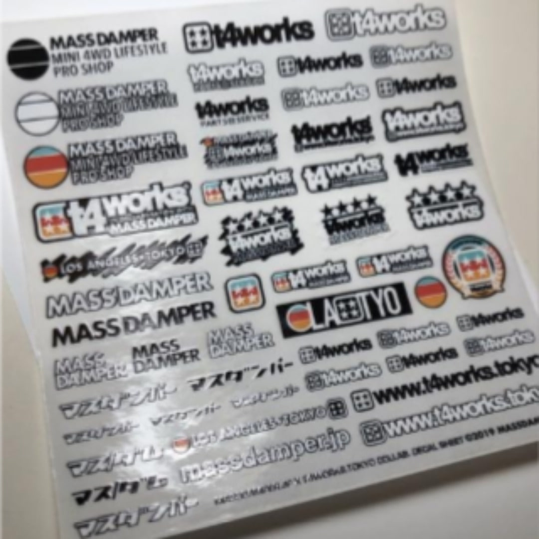 [M/D] T4works Tokyo Collab. Decal