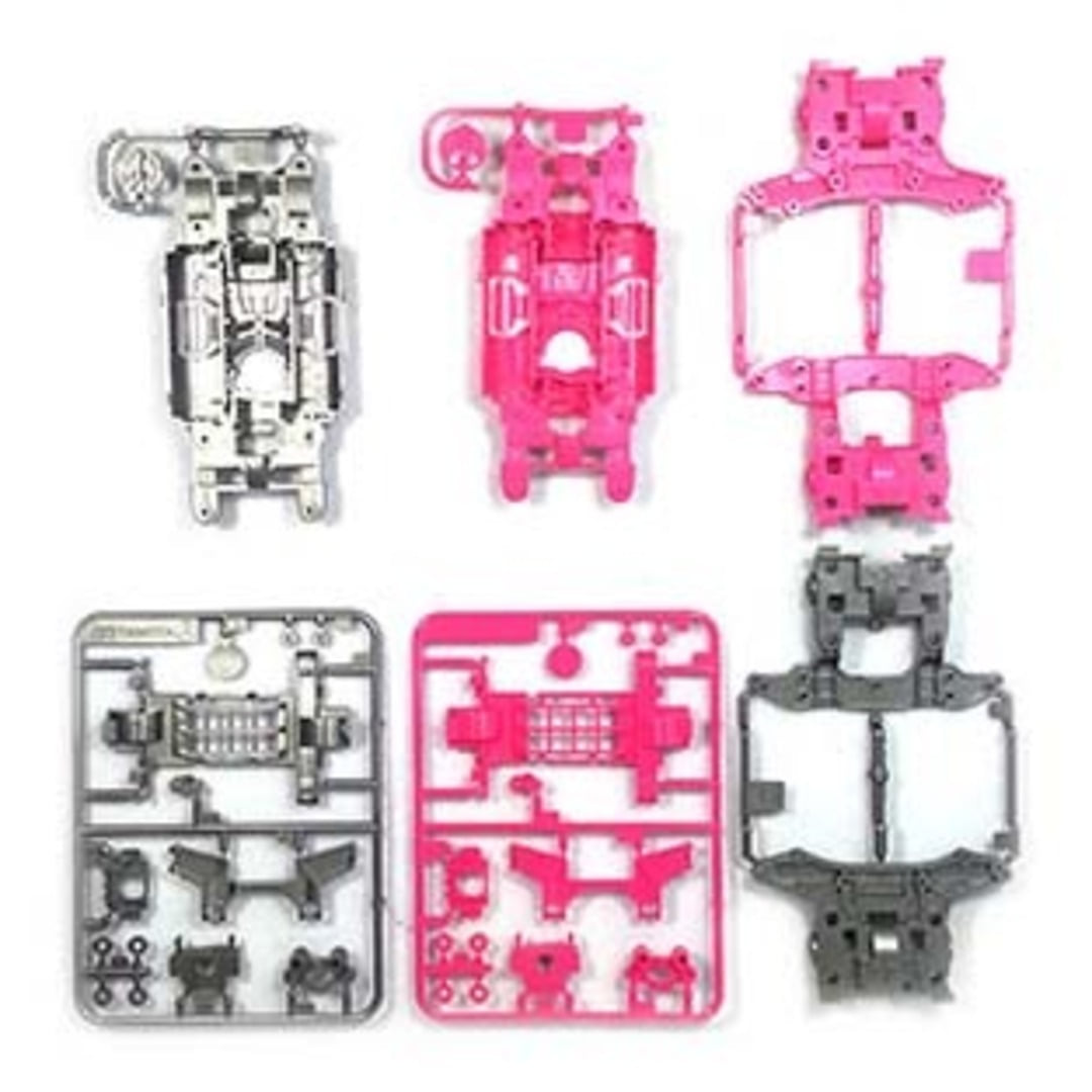 [95235] MS Chassis Set Silver Pink