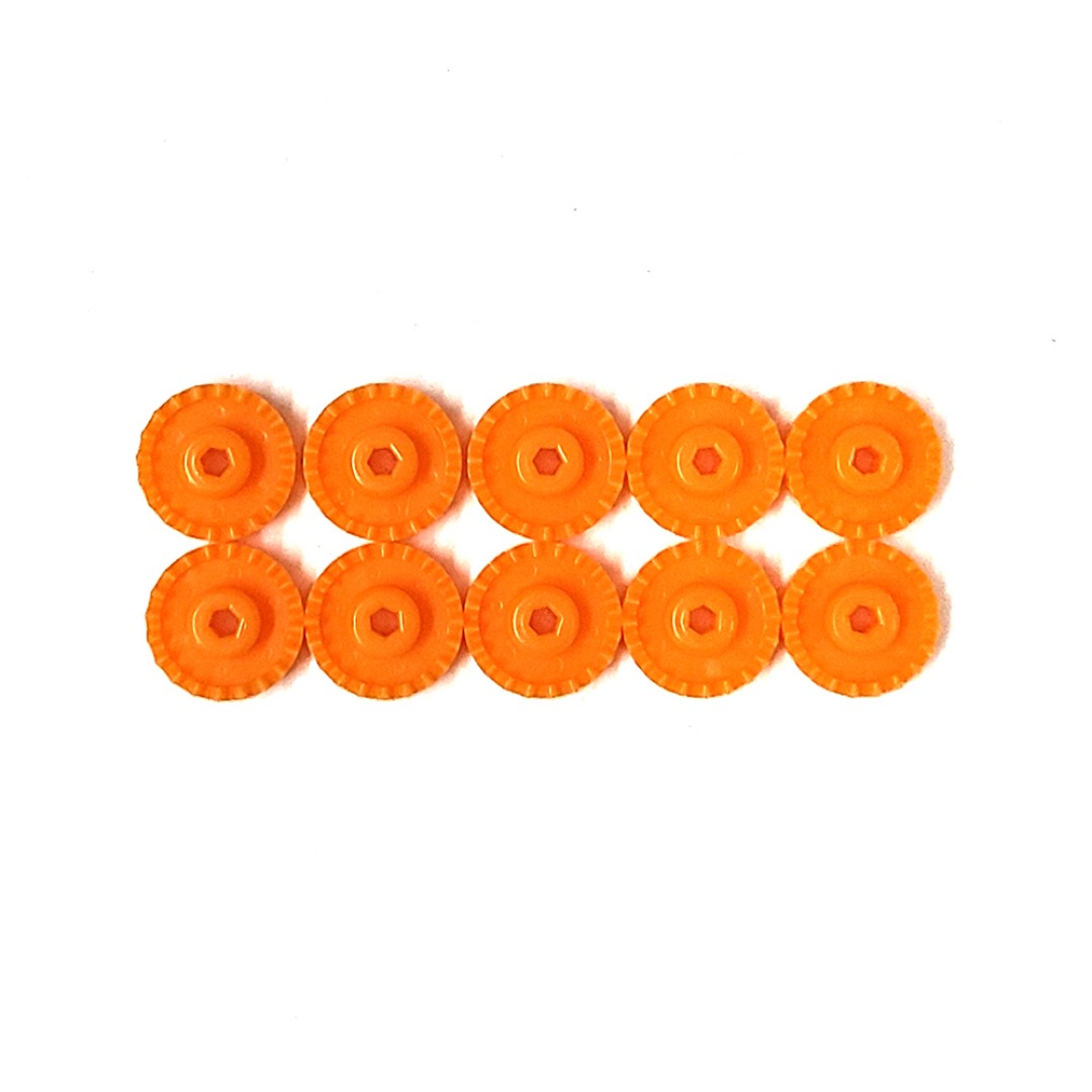 [타미야벌크19]  오렌지 크라운 기어 10개 벌크 토팩