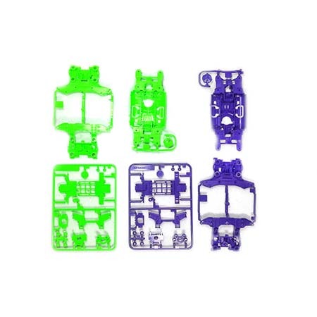 [95234] MS Chassis Set Purple Green