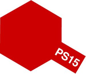 [86015] PS15 메탈릭 레드 폴리카보네이트 타미야 스프레이