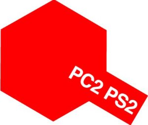 [86002] PS2 레드 폴리카보네이트 타미야 스프레이