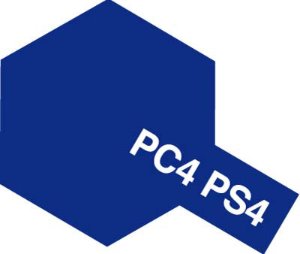 [86004] PS4 블루 폴리카보네이트 타미야 스프레이