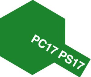 [86017] PS17 메탈릭 그린 폴리카보네이트 타미야 스프레이