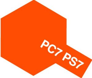 [86007] PS7 오렌지 폴리카보네이트 타미야 스프레이