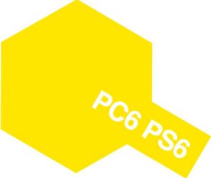 [86006] PS6 옐로우 폴리카보네이트 타미야 스프레이