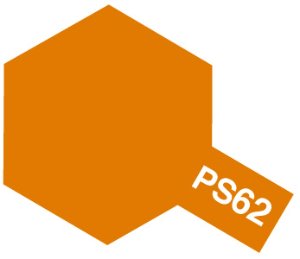 [86062] PS 62 퓨어 오렌지 폴리카보네이트 타미야 스프레이