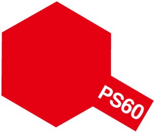 [86060] PS60 브라이트 미카 레드 폴리카보네이트 타미야 스프레이