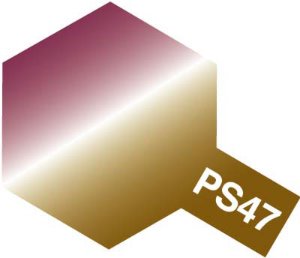 [86047] PS47 편광색 핑크&amp;골드 폴리카보네이트 타미야 스프레이