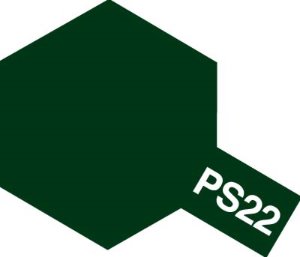 [86022] PS22 레이싱 그린 폴리카보네이트 타미야 스프레이