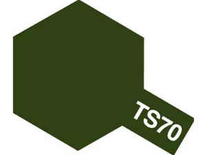 [85070] TS70 JGSDF 올리브 드랍 (자위대용) 무광 타미야 스프레이