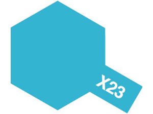 [80023] X23 클리어 블루 타미야 에나멜 페인트 유광