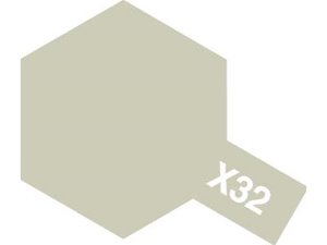 [80032] X32 티타늄 실버 타미야 에나멜 페인트 유광
