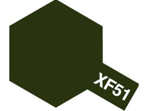 [80351] XF51 카키 드랩 타미야 에나멜 페인트 무광