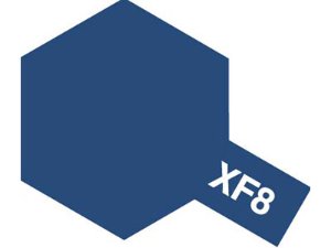 [81708] XF8 미니 플랫 블루 타미야 아크릴 페인트 무광
