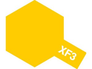 [81703] XF3 미니 플랫 옐로우 타미야 아크릴 페인트 무광