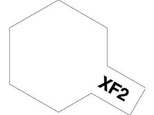 [81702] XF2 미니 플랫 화이트 타미야 아크릴 페인트 무광
