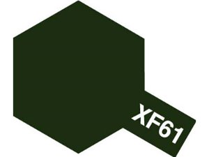 [80361] XF61 다크 그린 타미야 에나멜 페인트 무광