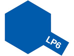 [82106] LP-6 Pure Blue 락카 도료 타미야 LP 페인트