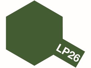 [82126] LP-26 Dark Green JGSDF 락카 도료 타미야 LP 페인트
