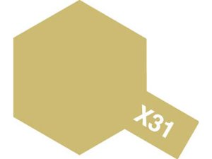 [80031] X31 티타늄 골드 타미야 에나멜 페인트 유광