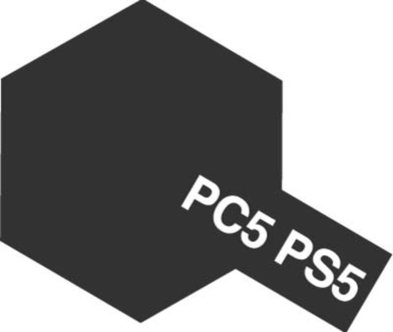 [86005] PS5 블랙 폴리카보네이트 타미야 스프레이