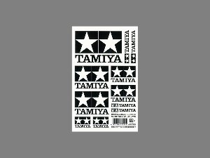 [67258]Tamiya Logo Stickers Mono