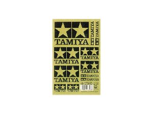 [67260]Tamiya Logo Stickers Gold