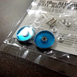 [가공][95561]19mm 롤러 블루 라운드 가공