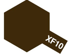 [80310] XF10 플랫 브라운 타미야 에나멜 페인트 무광