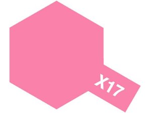 [81517] X17 미니 핑크 타미야 아크릴 페인트 유광