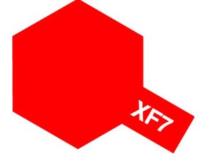 [80307] XF7 플랫 레드 타미야 에나멜 페인트 무광